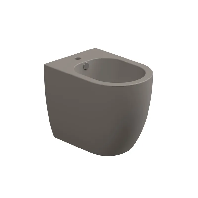 Laatste Versie Bidet stojící Like, keramický, cashmere matný, s otvorem pro baterii, LKBI01030FI