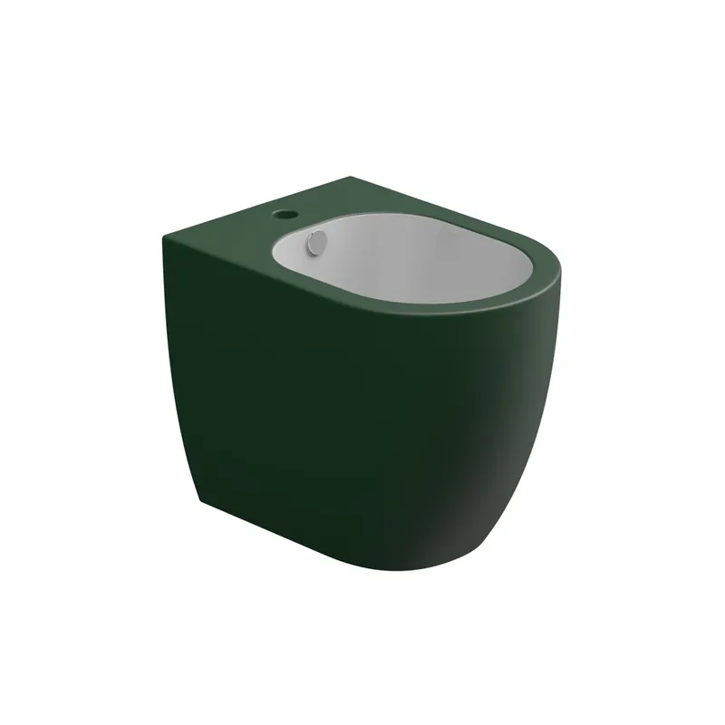 Bidet stojící Like, keramický, dvoubarevný, s otvorem pro baterii, LKBI01BI000036FI Weekendaanbieding