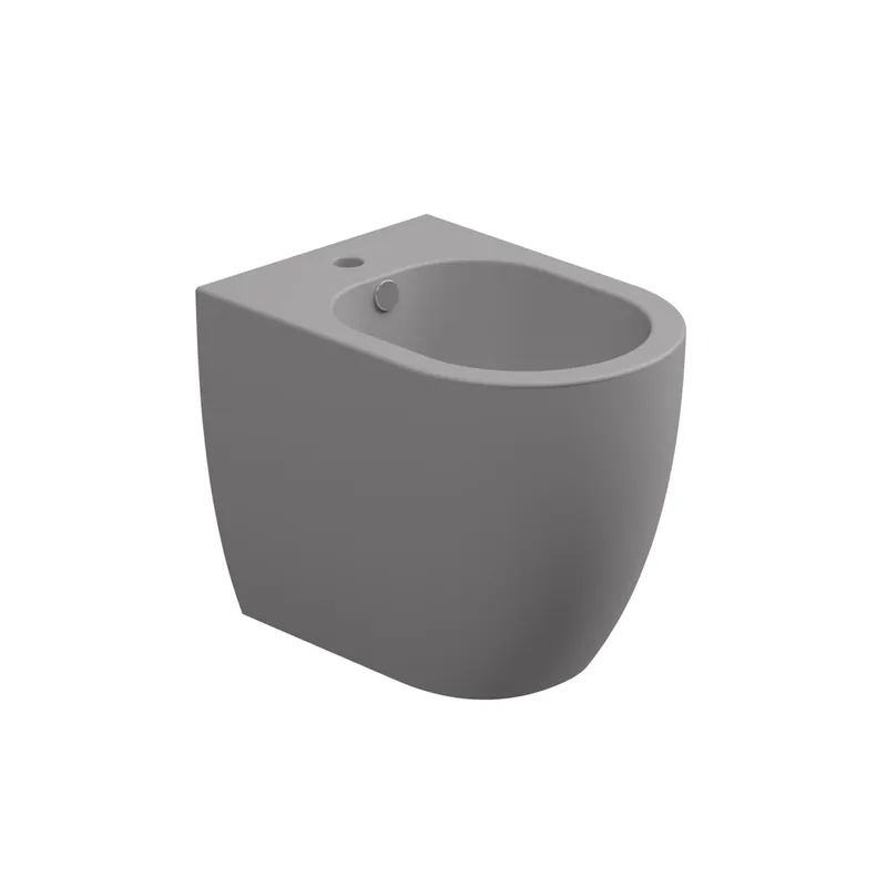 Fabrieksprijs Bidet stojící Like, keramický, fumo matný, s otvorem pro baterii, LKBI01038FI