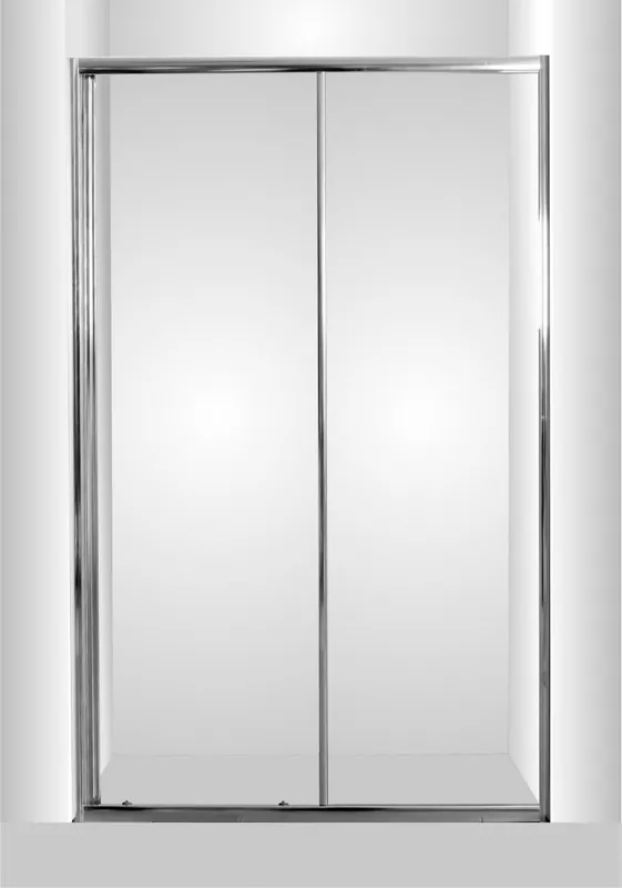 Superprijs Dveře sprchové SMART - SELVA 100x190 cm do niky univerzální posuvné grape chrom OLBSEL10CGBV