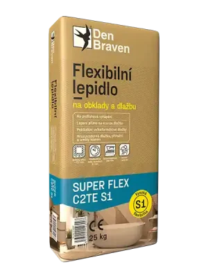 Flexibilní lepidlo na obklady a dlažbu SUPER FLEX C2TE S1, 57103QS1 Koop Online