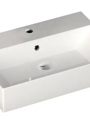 Beperkt Aanbod keramické umyvadlo SISTEMA 10SF50051 50x42cm, bílá