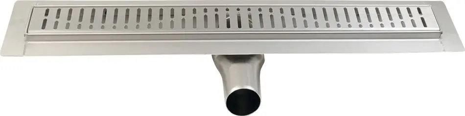 Hoge Kwaliteit nerezový sprchový kanálek MANUS ONDA GM018 s roštem, 1250x130x55 mm