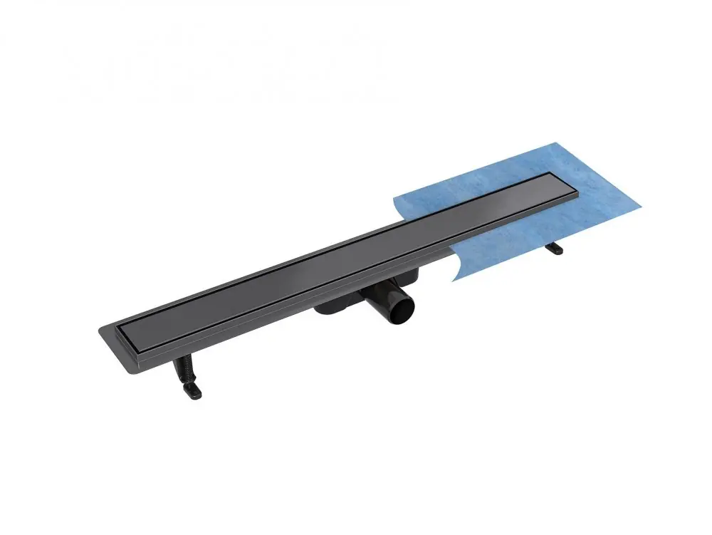 Cenově Výhodný Žlab VIRGO DUO GRAFIT odtokový 80 cm grafitový ZLOL80VGR