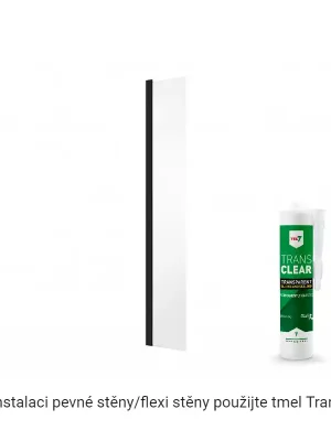 Certifikovaný Pevná stěna ECO-N Black,BCEXON30BC
