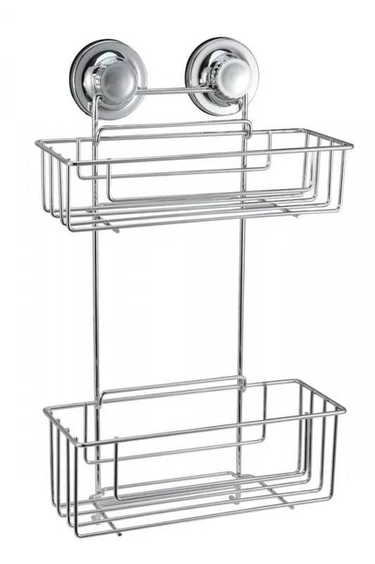 Exclusieve Aanbieding polička Multi Ecoloc s přísavkami ECO44 chrom