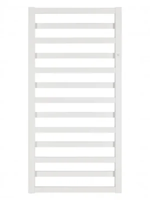 Časově Omezené Radiátor POPPY 40x99 cm 369 W bílý klasické (spodní) připojení RADPPY401035