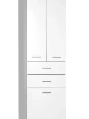 skříňka ZOJA/KERAMIA FRESH 51293 vysoká s košem 50x184x29cm, bílá Kup Teď