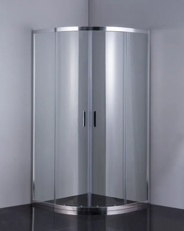 Hete Deal Sprchový kout BARCELONA PLUS 90x190 cm čtvrtkruhový grape chrom OLBPAL90CGBV