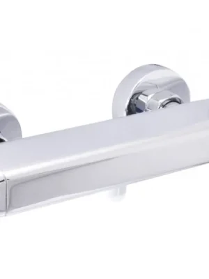 Cenově Výhodný Baterie THERMO 12 SQUARE sprchová nástěnná termostatická chrom OLBATH12SQ