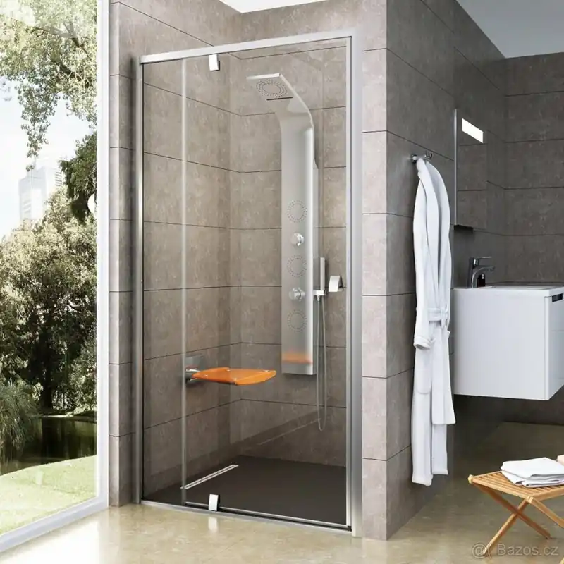 Betaalbaar Sprchové dveře Pivot 100x190 cm PDOP2100TS VÝPRODEJ