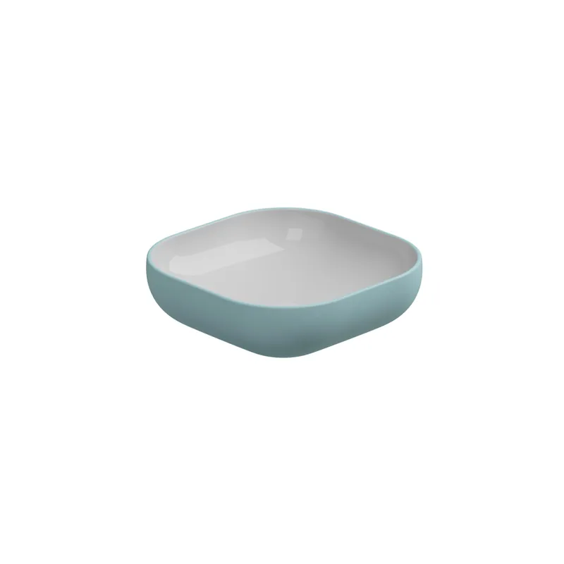 Umyvadlo na desku Easy 45 keramické, dvoubarevné, EALAVQU45BI000037 Goedkoop