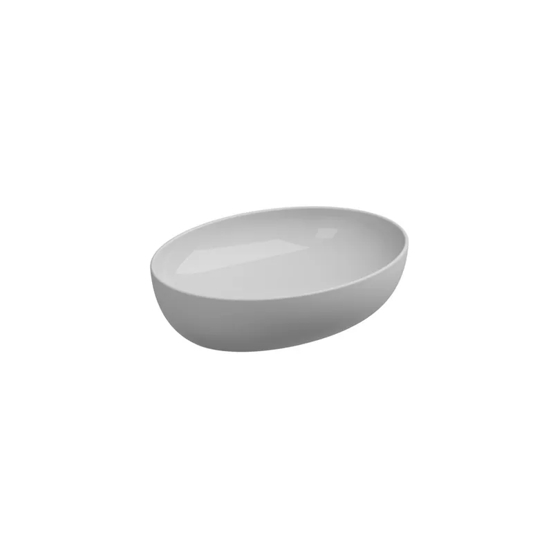 Korting Umyvadlo na desku Easy 55 keramické, dvoubarevné, 55x42 cm, EALAVOV55BI000001