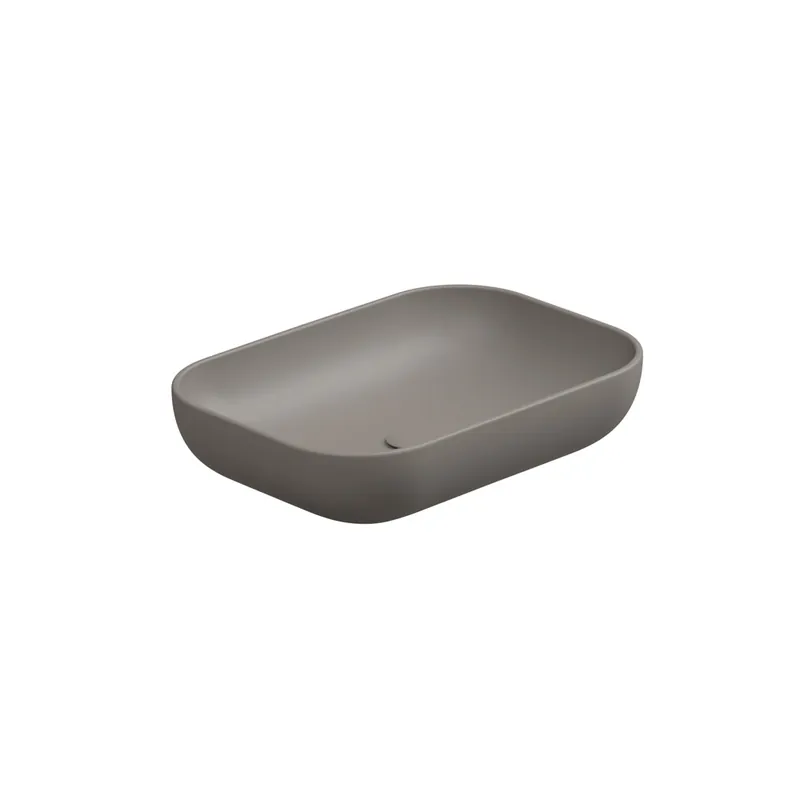 Umyvadlo na desku Easy 60 keramické, cashmere matné, EALAVRE60030 Direct Beschikbaar
