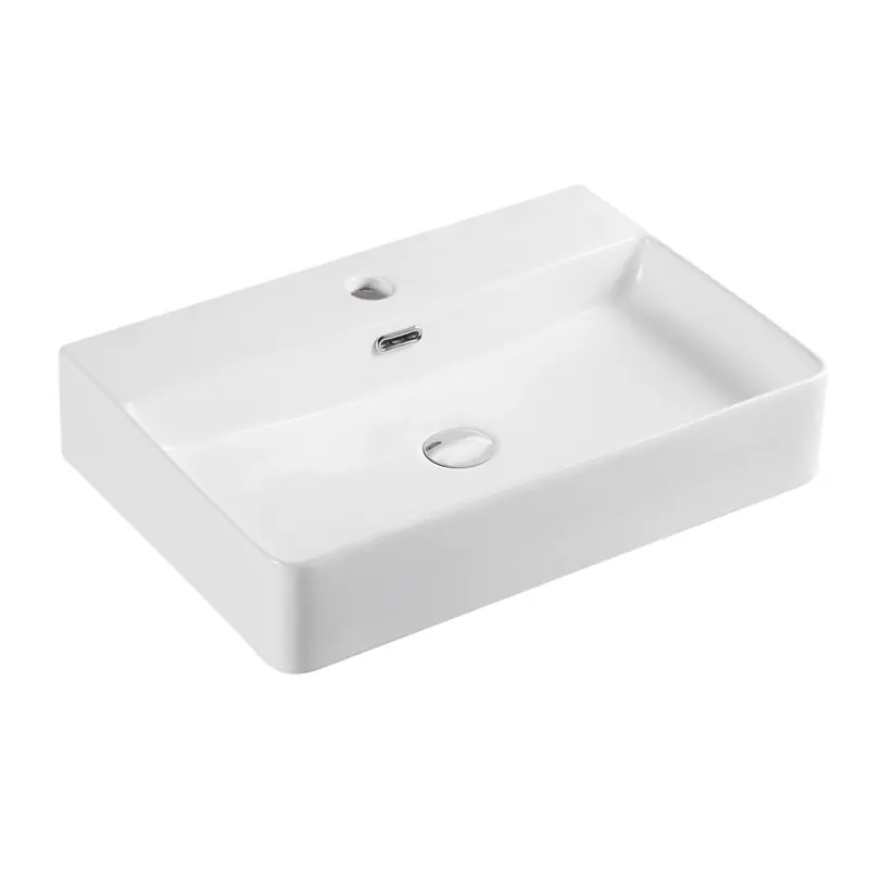 Weekendaanbieding Umyvadlo na desku i zavěšení s přepadem, 600x430x125 mm, keramické UC604212