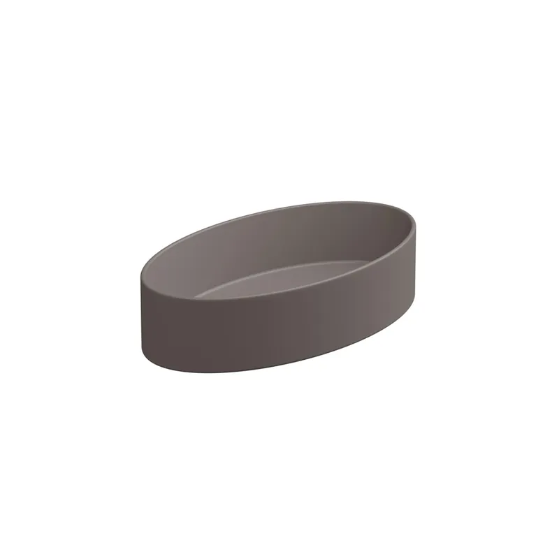 Aanbieding Umyvadlo na desku Like Slim 60FS keramické, tortora matná, 60x34 cm, LKLAVFSB60029