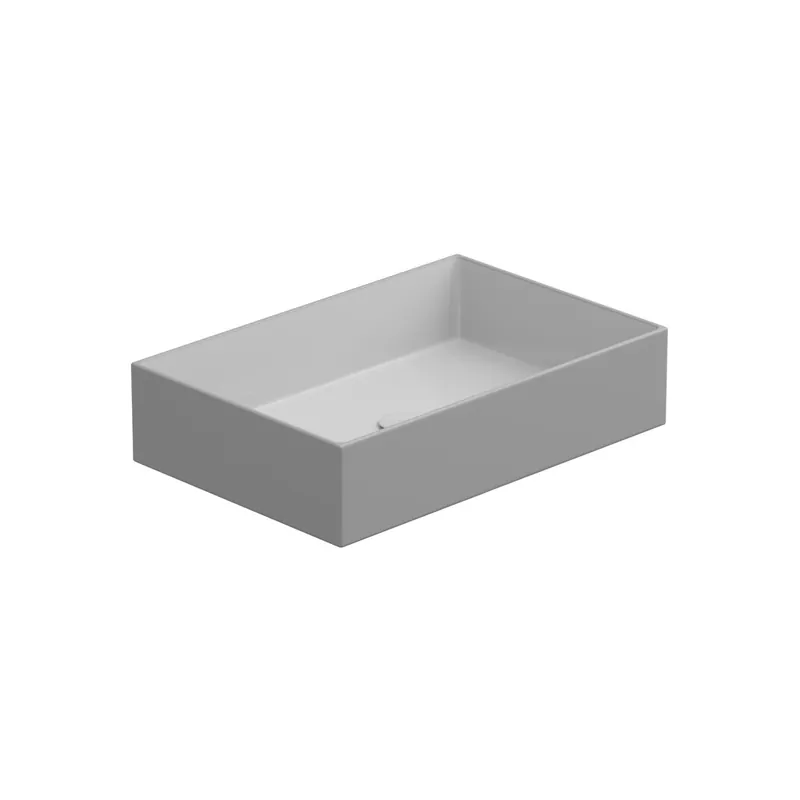 Fabrieksprijs Umyvadlo na desku Zenith FS 60 keramické, dvoubarevné, 60x40 cm, ZELAVFS60BI000033