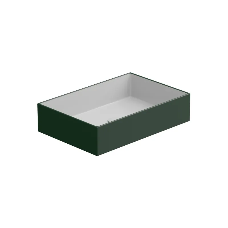 Direct Beschikbaar Umyvadlo na desku Zenith FS 60 keramické, dvoubarevné, 60x40 cm, ZELAVFS60BI000036