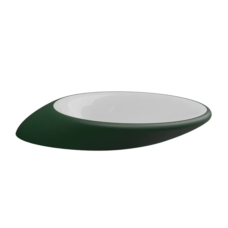 Hete Deal Umyvadlo Touch, keramické, dvoubarevné, 90x45 cm, TOLAV90BI000036