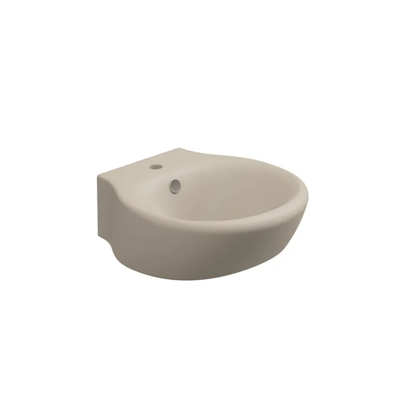 Exclusieve Aanbieding Umyvadlo Touch, keramické, sabbia matné, 47x49,5 cm, TOLAV47034