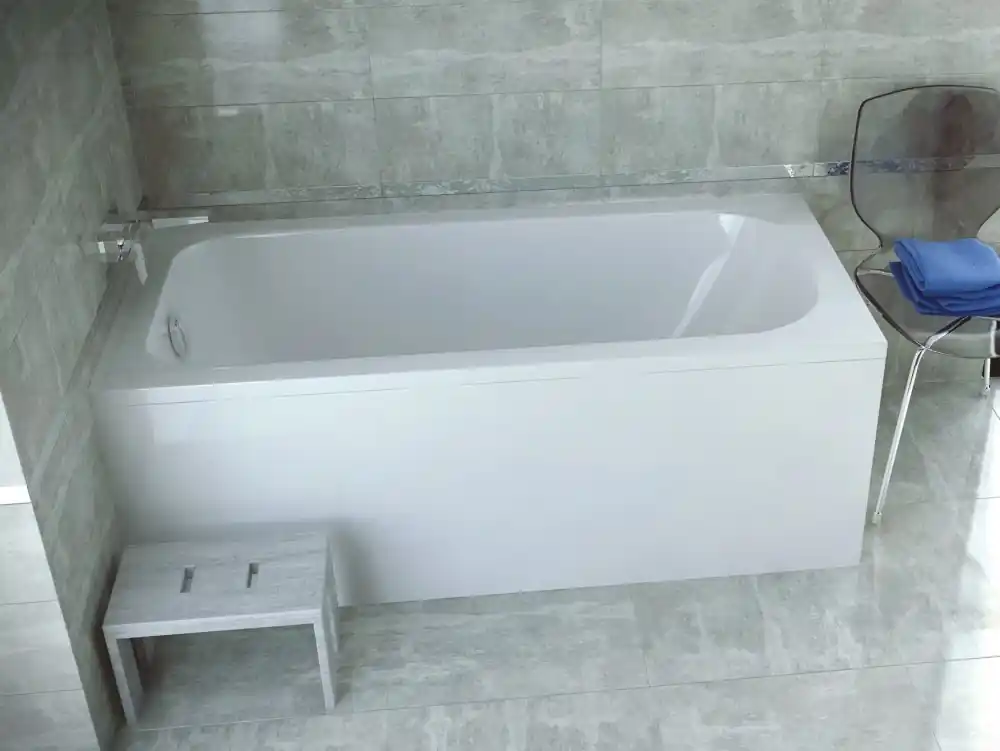 Vana CONTINEA 140x70x41 cm obdélníková univerzální s nožičkami bílá VANCONT140+OLVPINOZ Speciale Aanbieding
