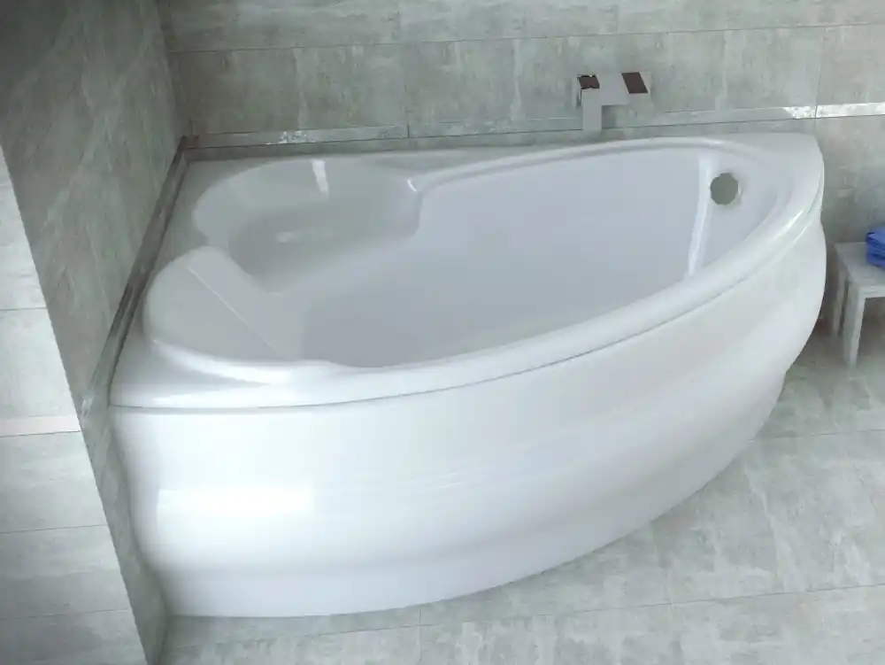 Tijdelijk Beschikbaar Vana FINEZJA NOVA 170x110 cm asymetrická rohová levá bez nožiček bílá VANFINN170L