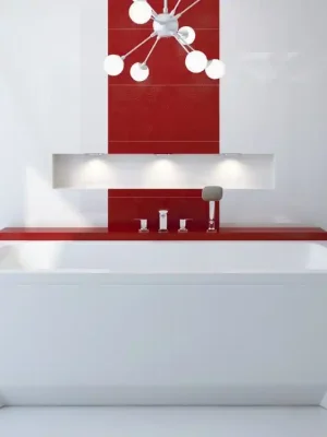 Blesková Nabídka Vana OPTIMA 160x70x42 cm obdélníková univerzální bez nožiček bílá VANOPT16