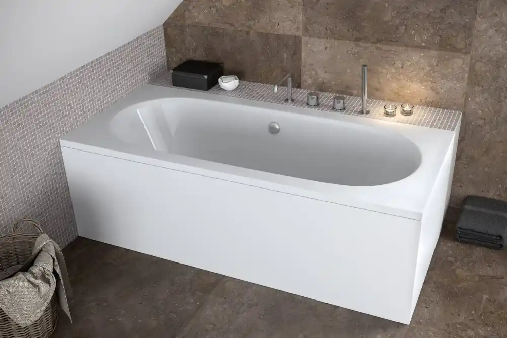 Gereduceerde Prijs Vana VITAE 150x75x42 cm obdélníková univerzální bez nožiček bílá VANVITAE150