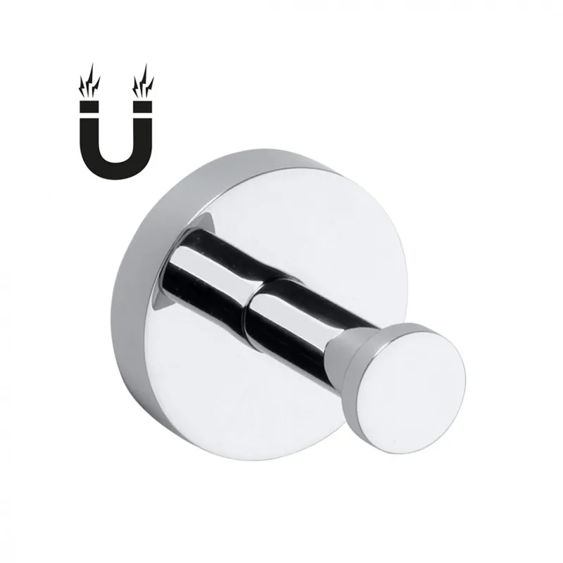 Věšáček válcový magnetický, 54 × 54 × 57 mm, chrom, KDBE104106182 Gratis Retour