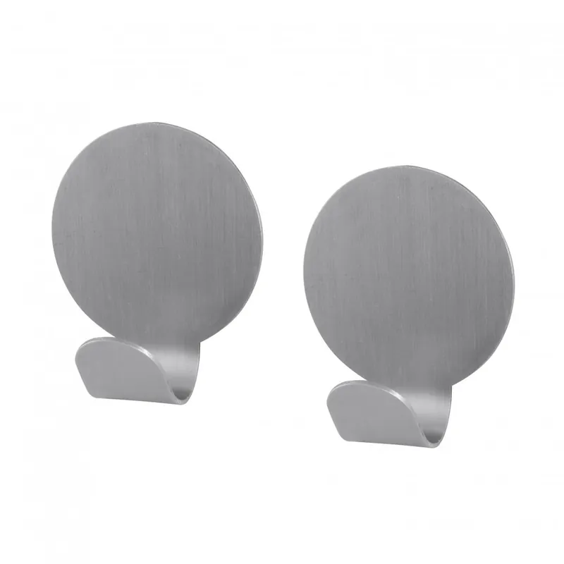 Koop Vandaag Věšák ROUND koupelnový samolepící chrom, KD02091296