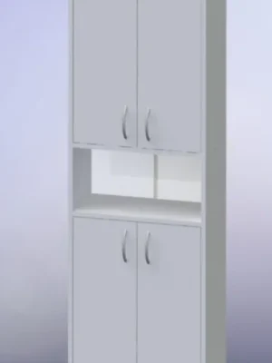 Hete Deal vysoká koupelná skříň Multi Praxis INCA50 50x25,5 cm bílá