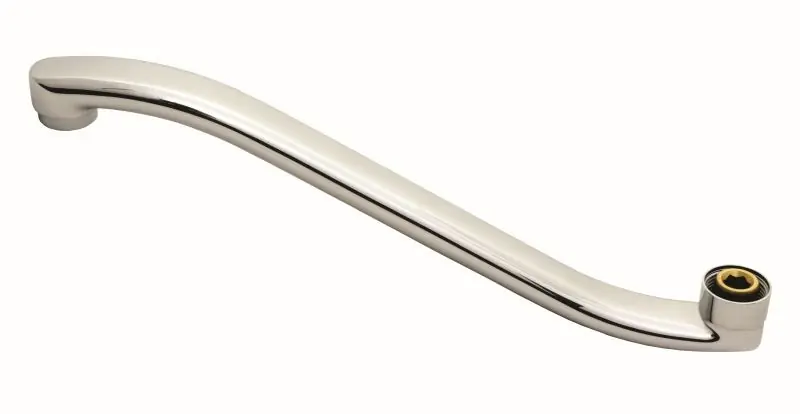 Ramínko SPOUT G výtokové 30x11 cm chrom OLBA633014 Snelle Levering