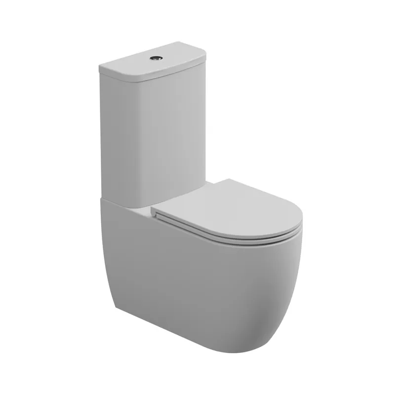 WC kombi Like, rimless, bílé matné, včetně sedátka, LKSETMBL001 Laatste Versie