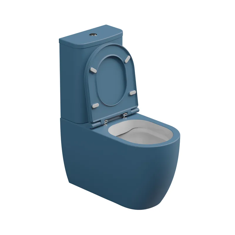 Laatste Versie WC kombi Like, rimless, dvoubarevné, včetně sedátka, LKSETMBLBI000027