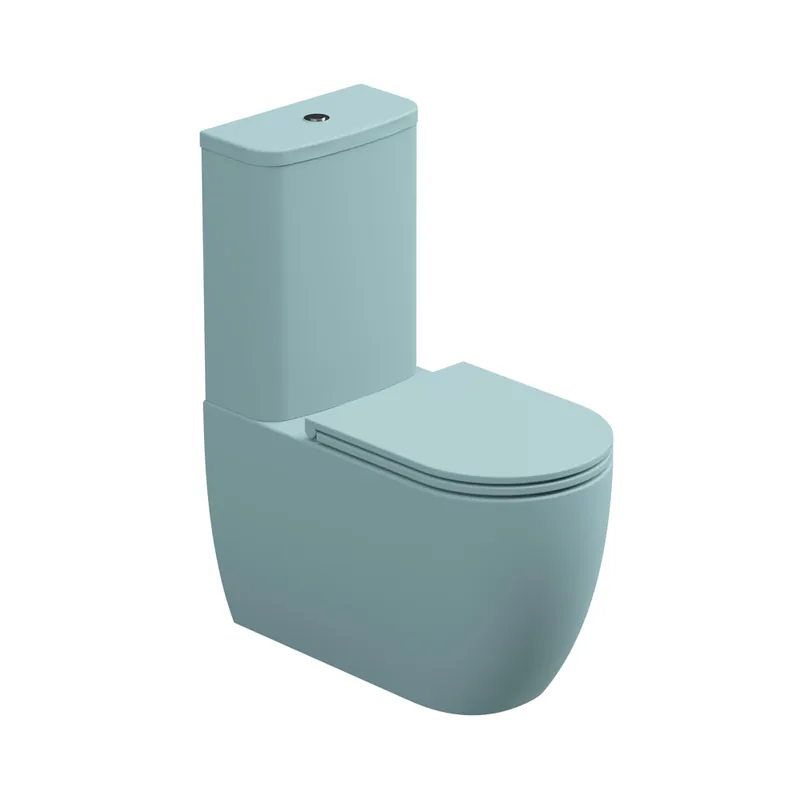 WC kombi Like, rimless, ice matné, včetně sedátka, LKSETMBL037 Weekendaanbieding