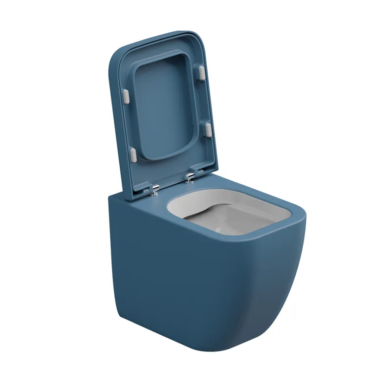 Must-Have WC mísa stojící Brio, rimless, keramická, dvoubarevná, BRWC01BI000027FI