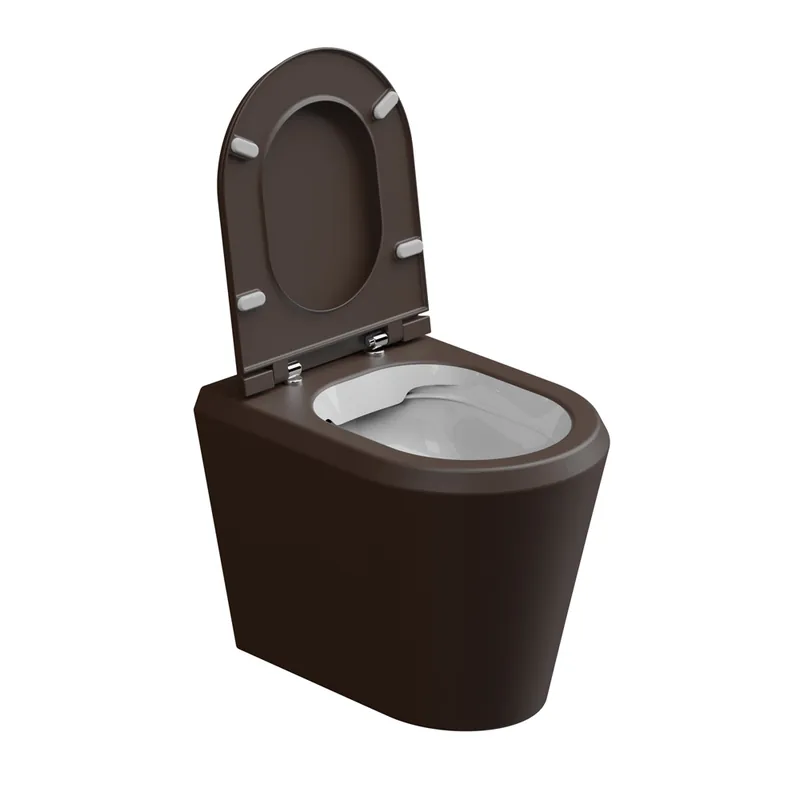 Direct Beschikbaar WC mísa stojící Cruise, rimless, keramická, dvoubarevné, CRWC01BI000035FI