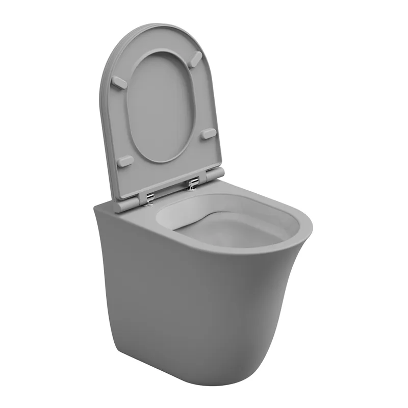 WC mísa stojící Flut, rimless, keramická, dvoubarevná, FLWC01BI000033FI Koop Vandaag