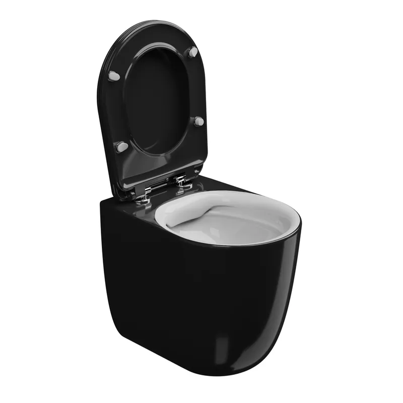 WC mísa stojící Hit, rimless, keramická, dvoubarevná, HIWC01BI000002FI Gereduceerde Prijs