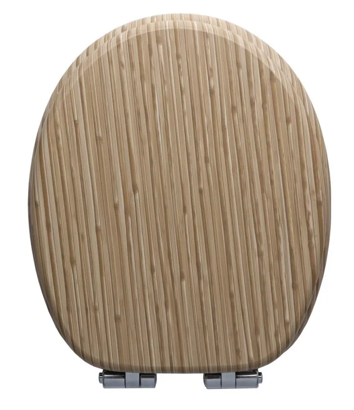 WC sedátko Glacera MDF bambus 2072 softclose Laatste Versie