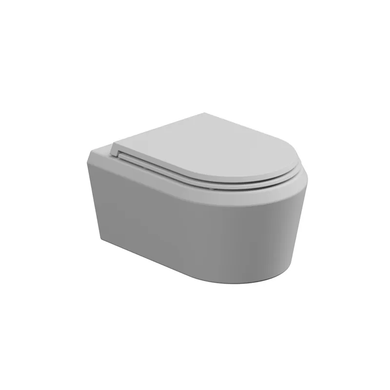 WC závěsné Cruise, rimless, bílé matné, zadní odpad, CRWCSO001 Bestel Nu