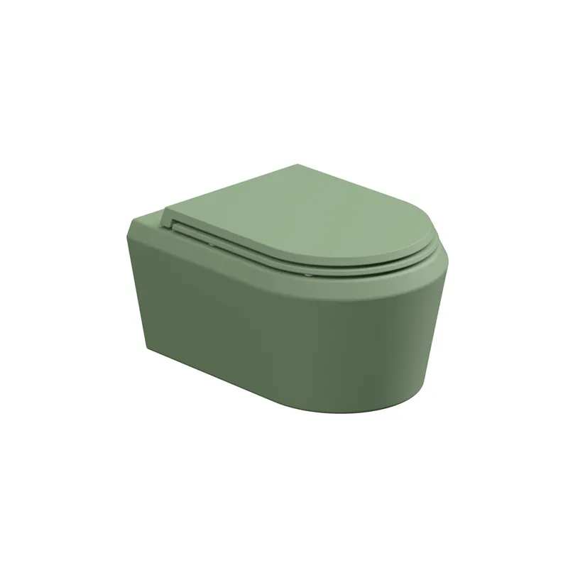 Alleen Vandaag WC závěsné Cruise, rimless, salvia matné, zadní odpad, CRWCSO031
