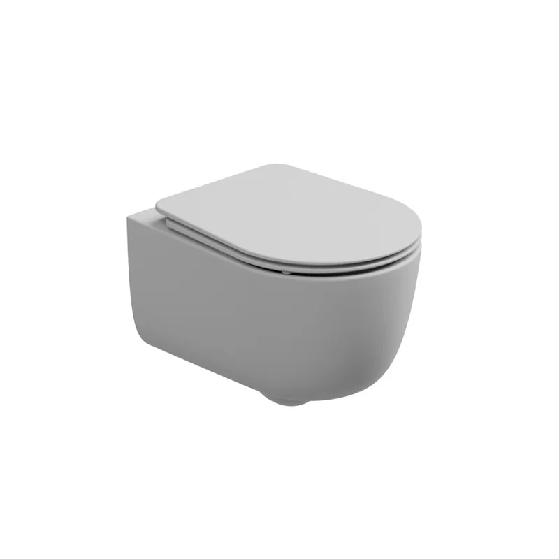 WC závěsné Hit, rimless, bílý matný, zadní odpad, HIWCSO001FI Alleen Vandaag