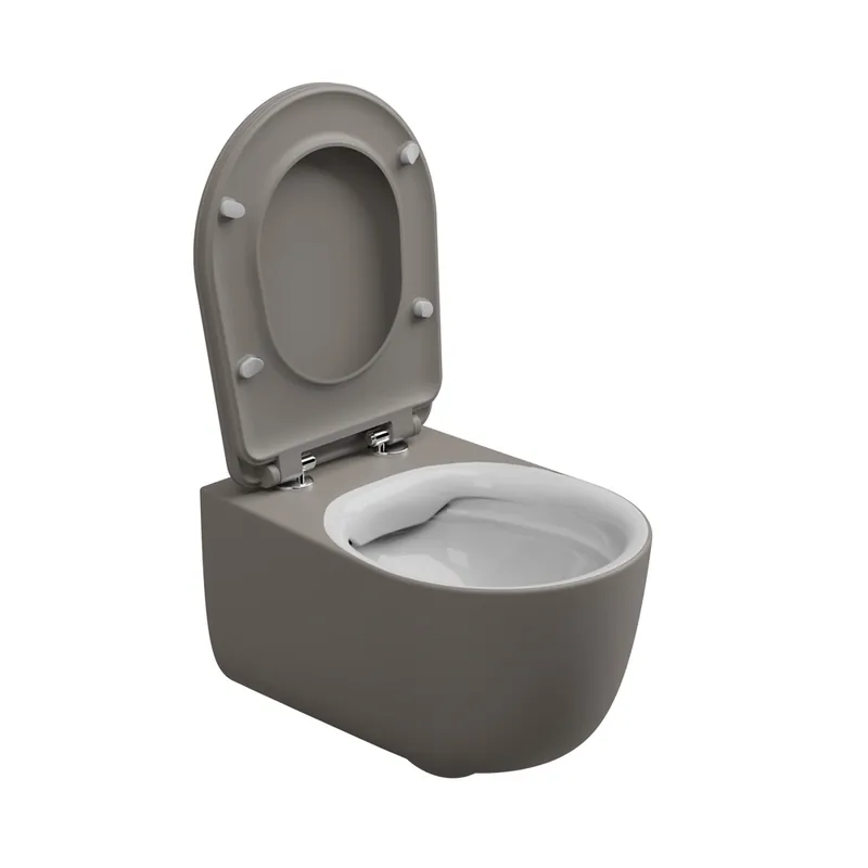 WC závěsné Hit, rimless, dvoubarevné, zadní odpad, HIWCSOBI000030 Koop Vandaag