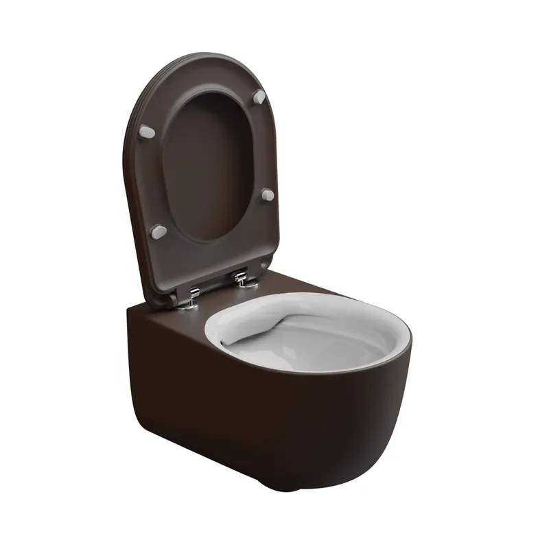 Beperkt Aanbod WC závěsné Hit, rimless, dvoubarevné, zadní odpad, HIWCSOBI000035