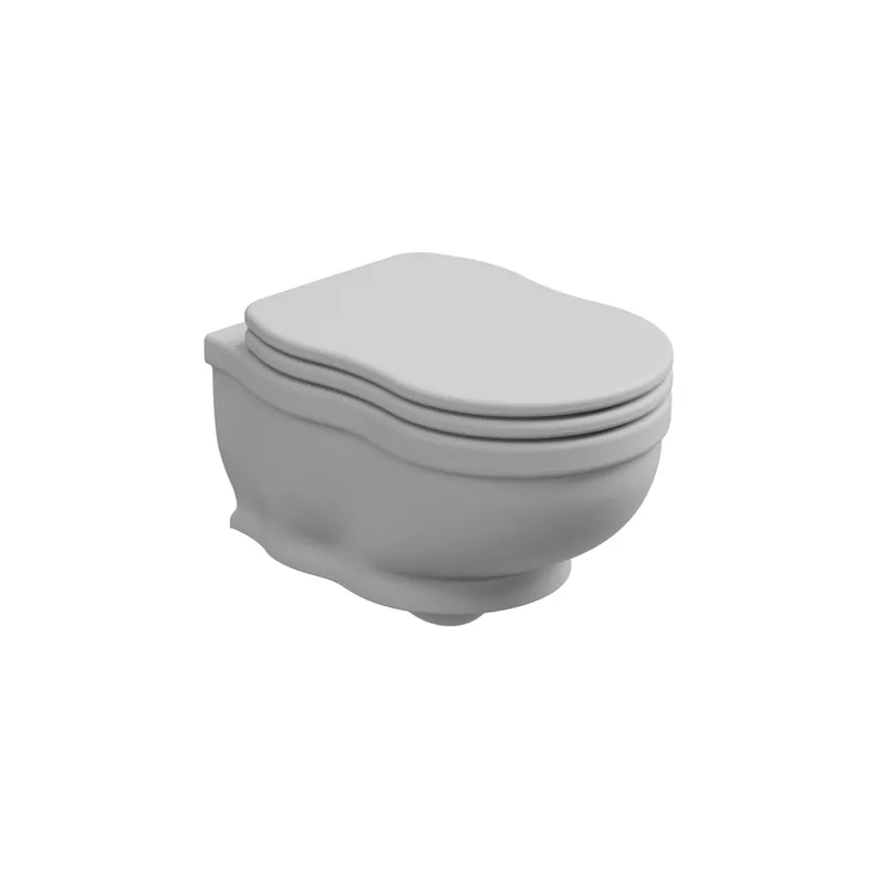 Weekendaanbieding WC závěsné Time, keramické, bílé matné, TIWCSO001FI