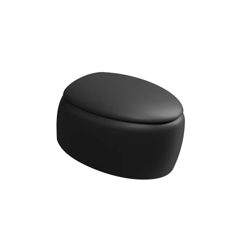 WC závěsné Touch, keramické, černé matné, rimless, TOWCSOSC003FI Shop Nu
