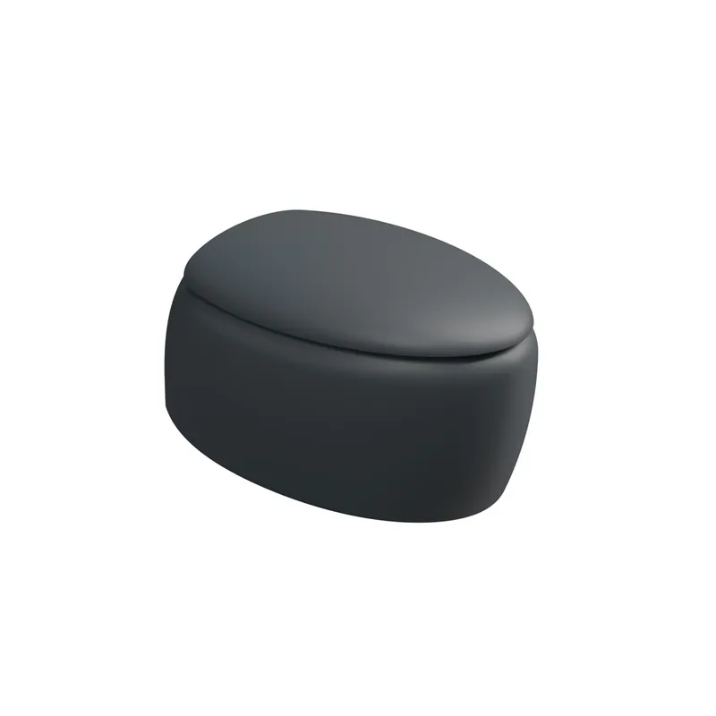 Speciale Aanbieding WC závěsné Touch, keramické, ebano matné, rimless, TOWCSOSC028FI