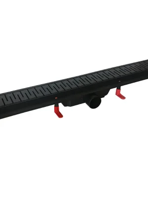 Žlab STANDARDline BLACK 70 cm vč. roštu Medium, OLPZLABST69BM Betrouwbaar