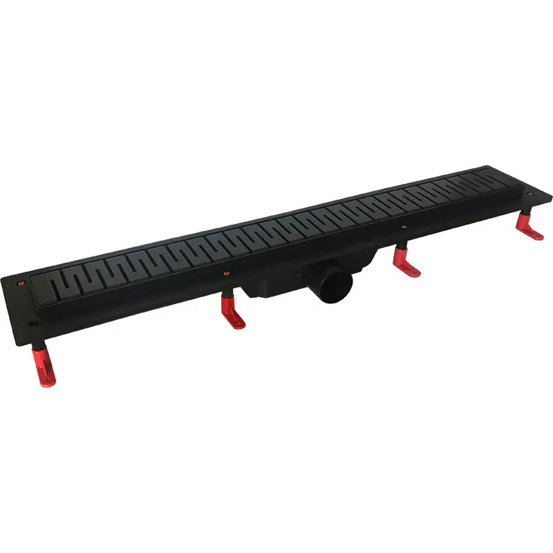 Žlab STANDARDline BLACK 70 cm vč. roštu Medium, OLPZLABST69BM Betrouwbaar